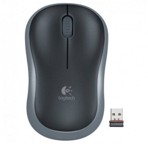 Logitech M185 - Wireless - Gris